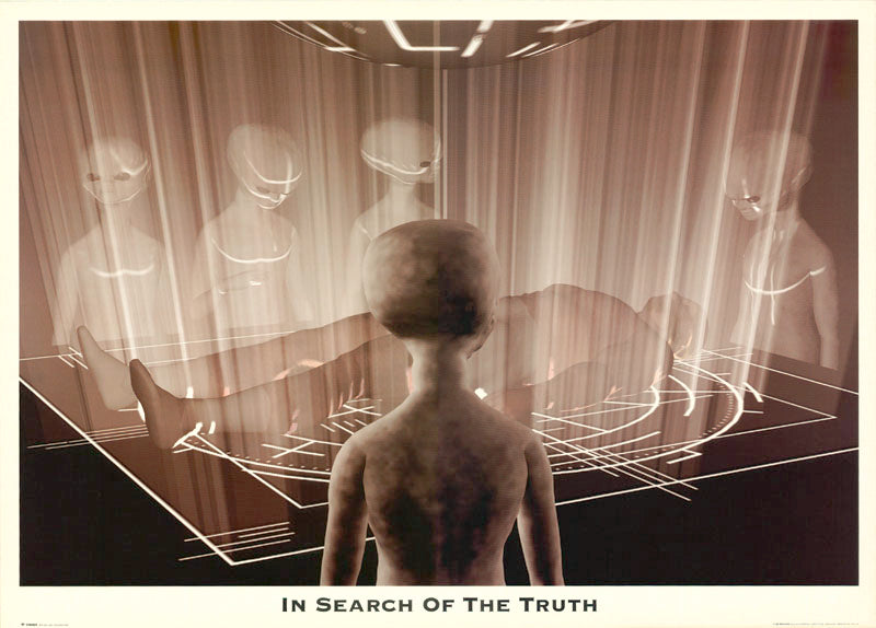 IN SEARCH of the TRUTH (aliens) - POSTER RW9Y