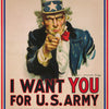 I WANT YOU-UNCLE SAM - POSTER RW1J