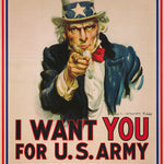 I WANT YOU-UNCLE SAM - POSTER RW1J