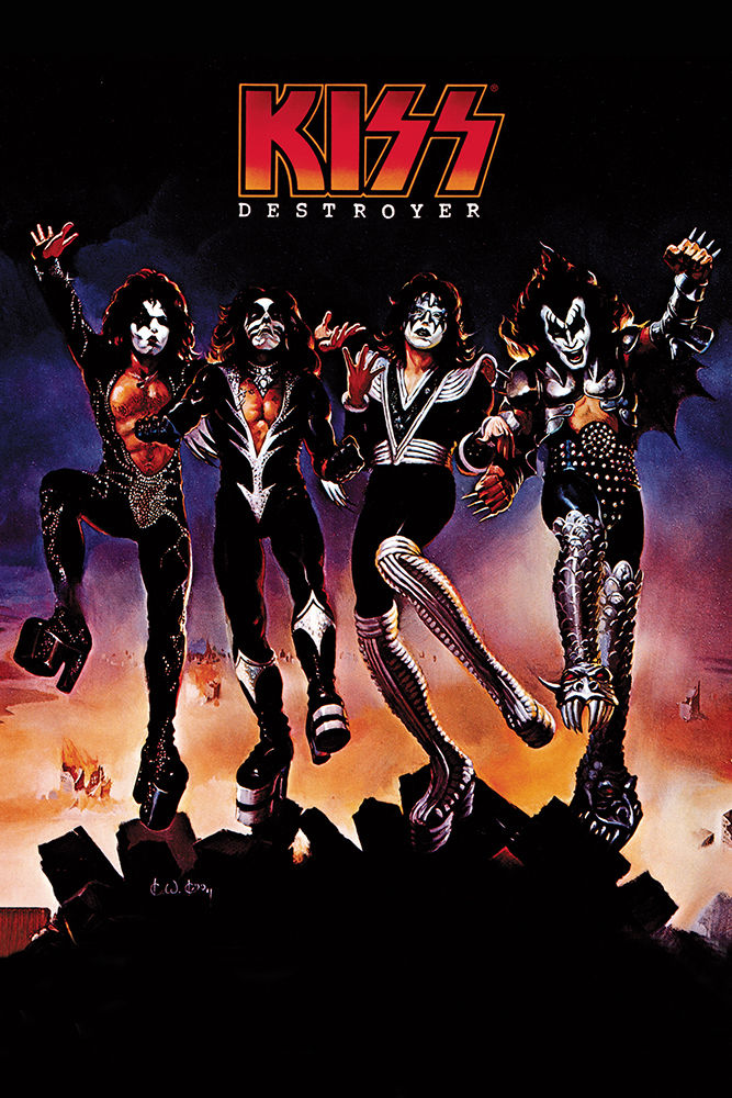 MUSIC: KISS DESTROYER POSTER