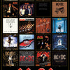 AC/DC DISCOGRAPHY POSTER