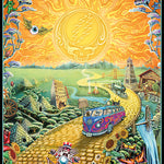 MUSIC: GRATEFUL DEAD- GOLDEN ROAD POSTER NEW