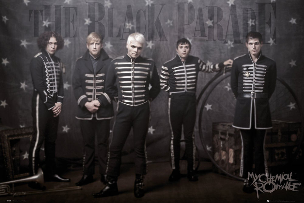 MY CHEMICAL ROMANCE BLACK PARADE POSTER