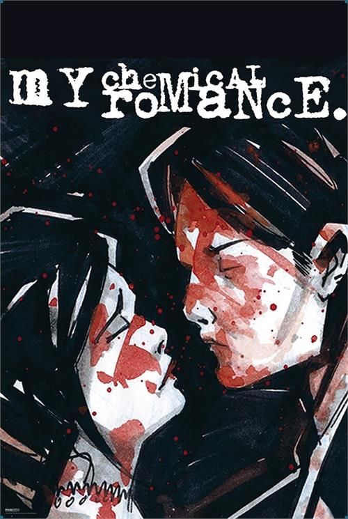 MY CHEMICAL ROMANCE THREE CHEERS POSTER