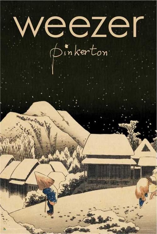 MUSIC: WEEZER- PINKERTON POSTER NEW