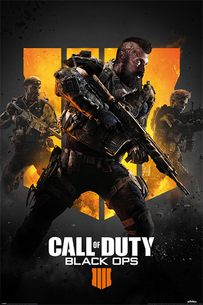 CALL OF DUTY BLACK OPS 4 POSTER