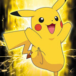 POKEMON- PIKACHU NEON POSTER NEW