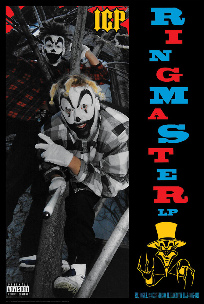 INSANE CLOWN POSSE RETRO RINGMASTER POSTER