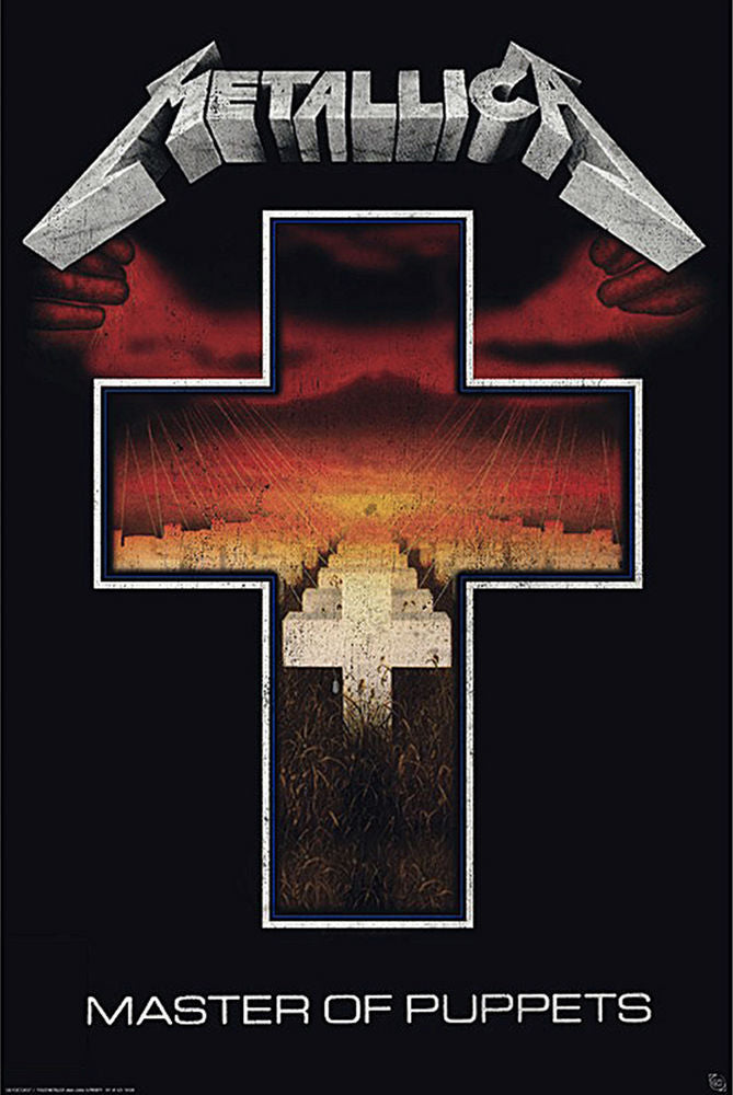 MUSIC: METALLICA- MASTER OF PUPPETS POSTER NEW