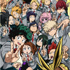 MY HERO ACADEMIA CLASSROOM 1-A POSTER