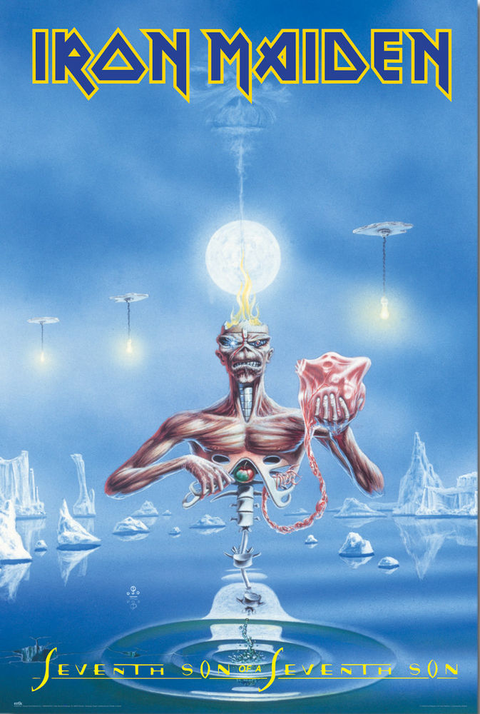 IRON MAIDEN SEVENTH SON OF A SEVENTH SON POSTER