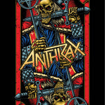 ANTHRAX PLAYING CARD POSTER NEW