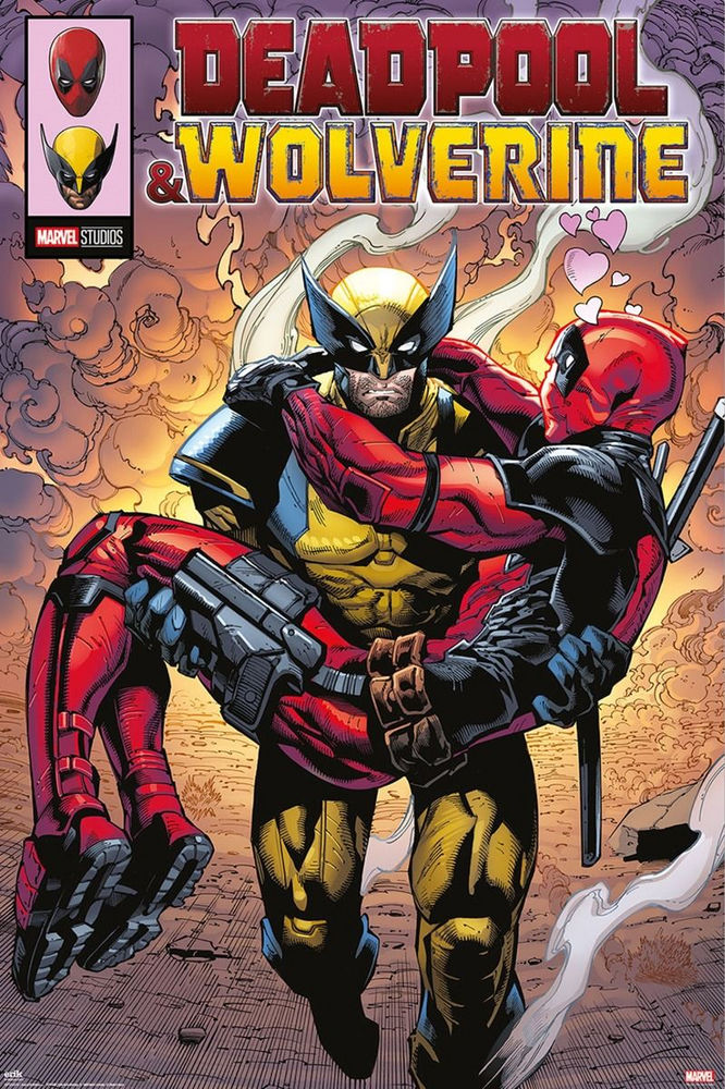 DEADPOOL WOLVERINE COMIC COVER POSTER NEW