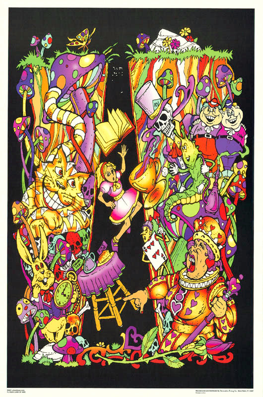 LAND of AWE -(flocked) - POSTER LC4D