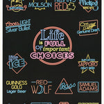 LIFE IS FULL of IMPORTANT CHOICES (BEERS) - POSTER RW1E