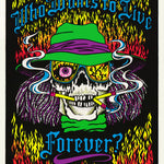 LIVE FOREVER-flocked POSTER