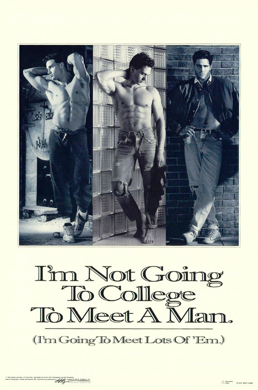 M-MODEL - MEET A MAN - POSTER LW5i