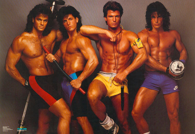 M-MODEL - PERFECT MALE #1-BOB, PHIL, ROBERT, SCOTT - POSTER LW6N