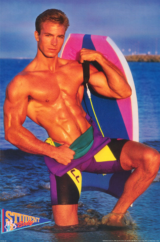 M-MODEL - STUDENT BODY-SURFER - POSTER LW14L