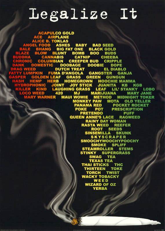 MJ-LEGALIZE IT - POSTER RW4W