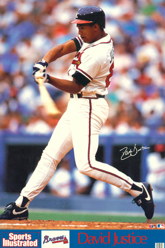 MLB - DAVID JUSTICE - POSTER LC1M