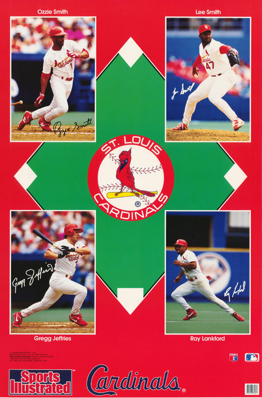 MLB - ST. LOUIS CARDINALS MONTAGE - POSTER LC3M