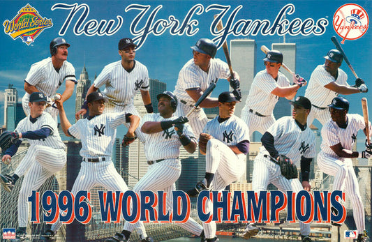 WORLD SERIES CHAMPS 1996-NY YANKEES -POSTER  LW1X