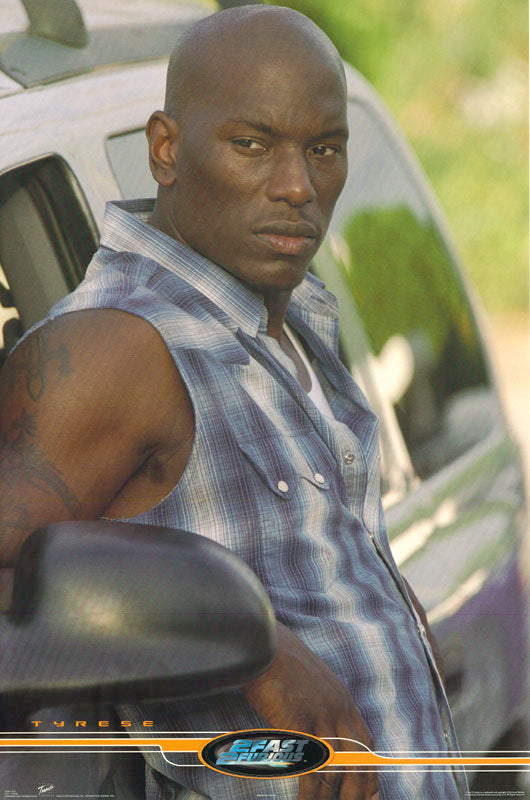 MOVIE - 2 FAST 2 FURIOUS-TYRESE - POSTER RC52i