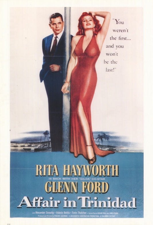 MOVIE: AFFAIR IN TRINIDAD  POSTER RW10C