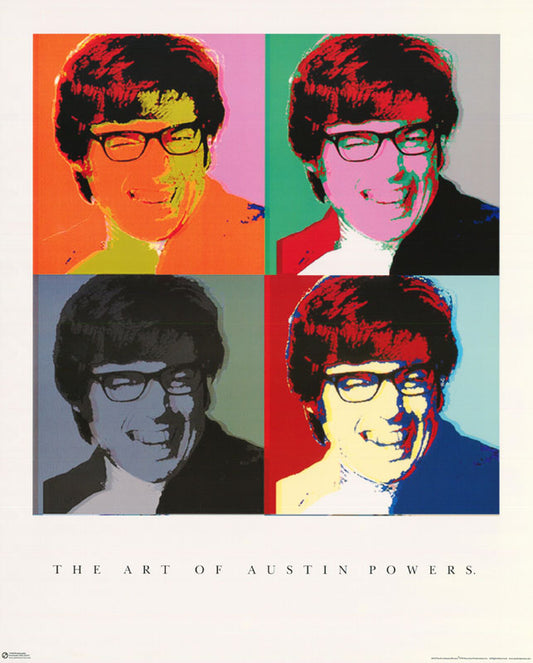 MOVIE - ART of AUSTIN POWERS - POSTER RW1C