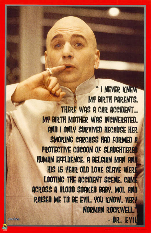 MOVIE - AUSTIN POWERS-DR. EVIL - POSTER LW7B
