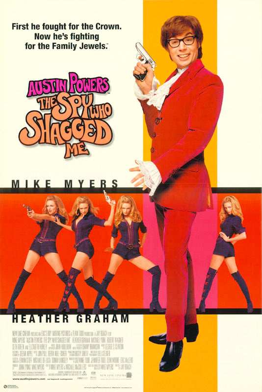 MOVIE - AUSTIN POWERS-THE SPY WHO SHAGED ME - POSTER LW9E/CONTAINER