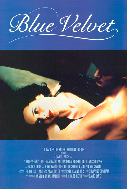 MOVIE - BLUE VELVET - POSTER FRONT SLIGHTLY DAMAGED