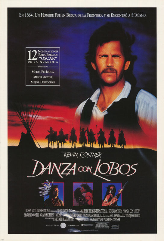 DANZA con LOBOS POSTER