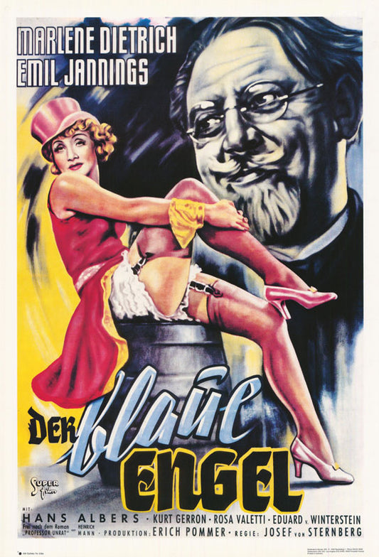 MOVIE - DER BLAUE ENGEL (BLUE ANGEL) - POSTER RW10Q