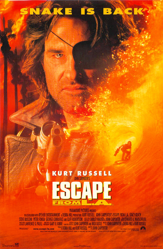 MOVIE - ESCAPE from L.A.-KURT RUSSELL - POSTER RW13L
