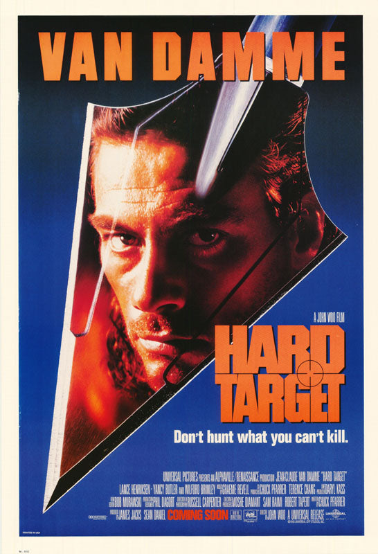 MOVIE - HARD TARGET - VAN DAMME - POSTER LC8G