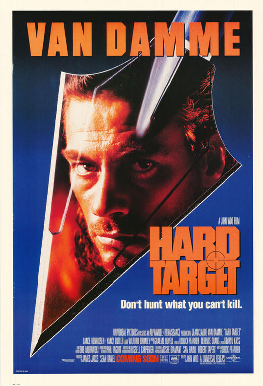 MOVIE - HARD TARGET - VAN DAMME - POSTER LC8G