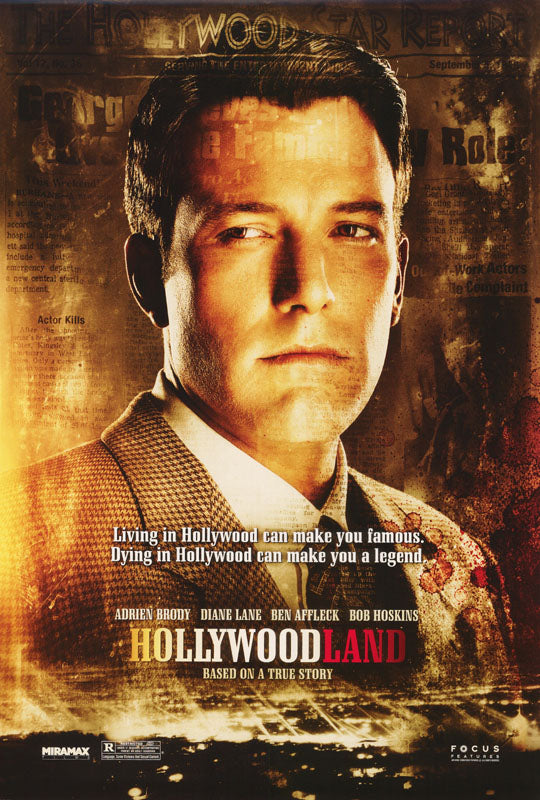 Hollywoodland Ben Affleck Vintage Movie Poster