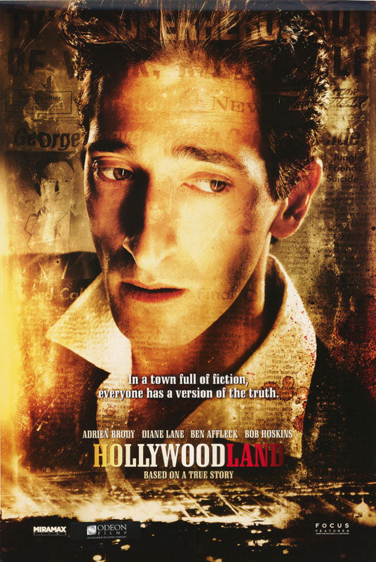 HOLLYWOODLAND BOB HOSKINS POSTER