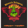 MOVIE - HOW THE GRINCH STOLE C'MAS-WHOVENILE DELINQUENTS-WHOVILLE CHAPTER-FLOCKED - POSTER  LC8A