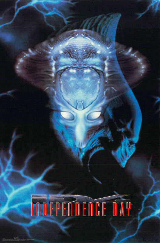 MOVIE - INDEPENDENCE DAY  (face) - POSTER RW23-O