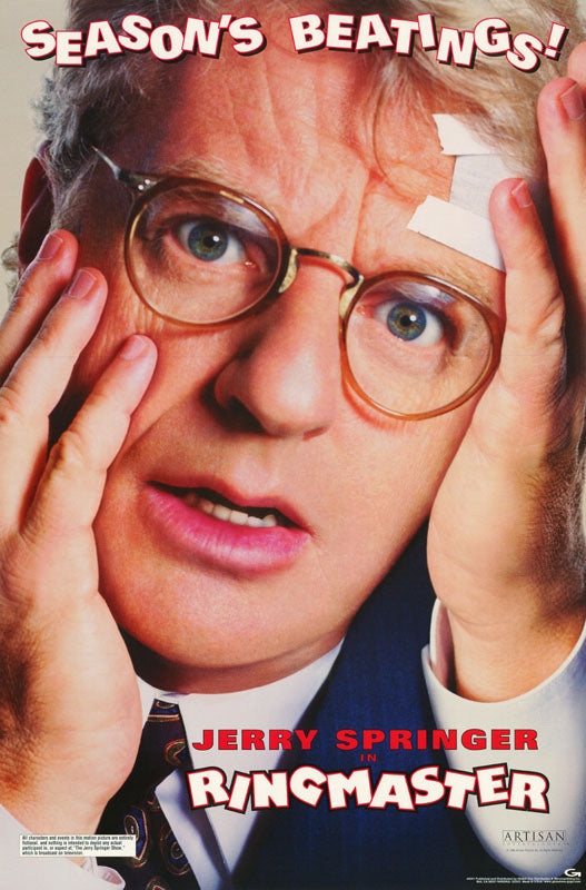 MOVIE - JERRY SPRINGER-RINGMASTER - POSTER LW30D