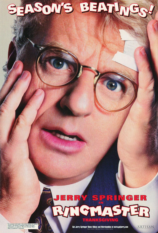 MOVIE - JERRY SPRINGER-RINGMASTER - POSTER LW27C-L