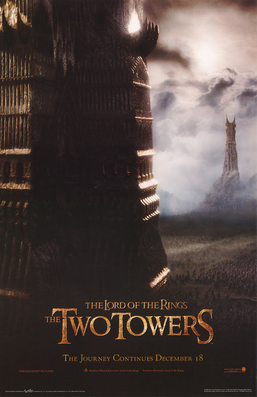 MOVIE - LORD of the RINGS-THE TWO TOWERS - POSTER RC3T/FW1J