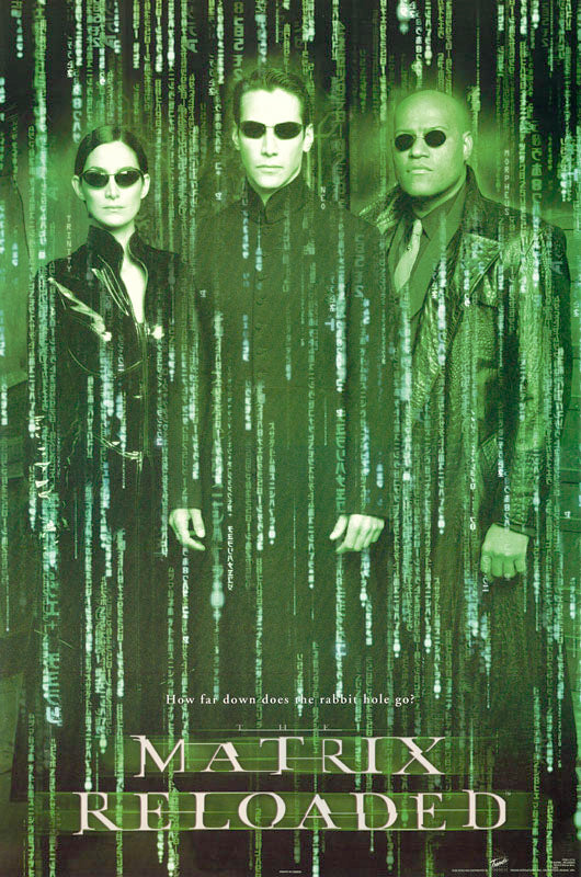 MOVIE - MATRIX RELOADED - POSTER RW24J