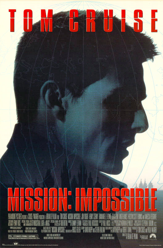 MOVIE - MISSION IMPOSSIBLE-TOM CRUISE - POSTER RW13K