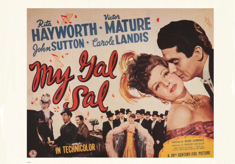 MOVIE - MY GAL SAL - POSTER LC1A