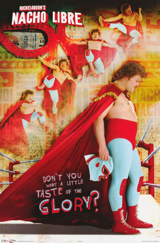NACHO LIBRE-ACTION - POSTER RW3G