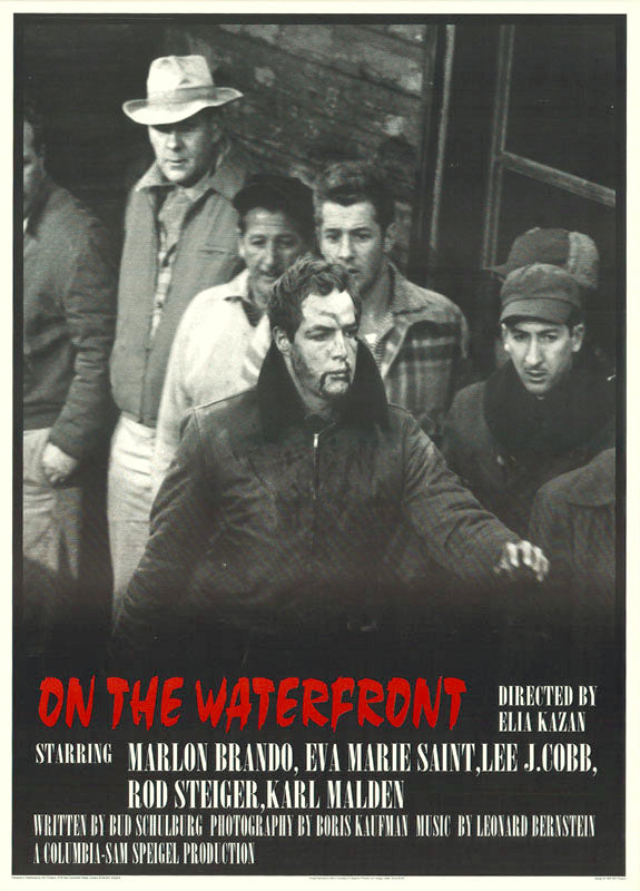 MOVIE - ON THE WATERFRONT - POSTER LW18J
